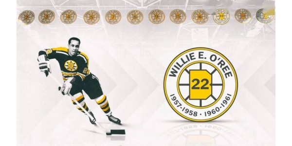 NHL:n Boston Bruinsin Willie Oreen nro 22 pelipaidan eläkkeelle jäämisen merkitys